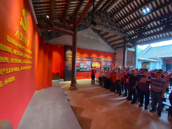 市个私协会党委雅瑶、共和、鹤城党支部联合开展庆“七一”主题党日活动-复制-复制